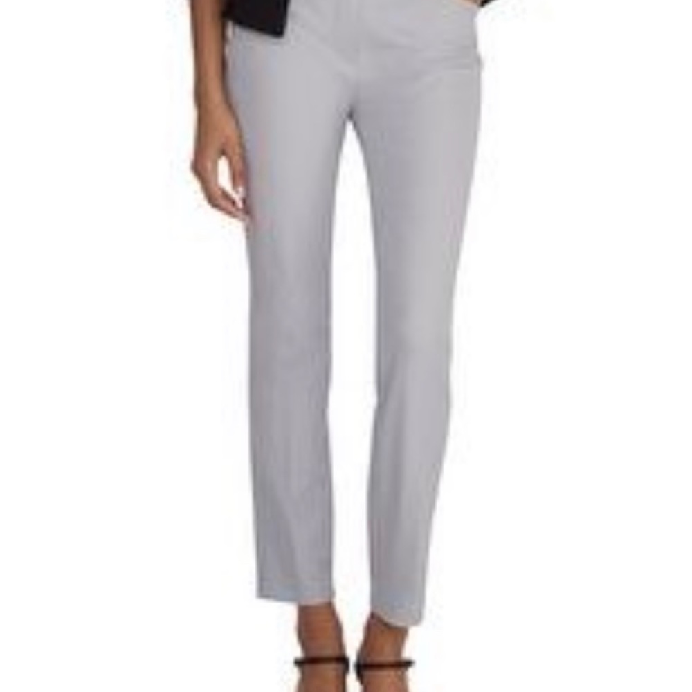 White House Black market grey slim ankle  pants